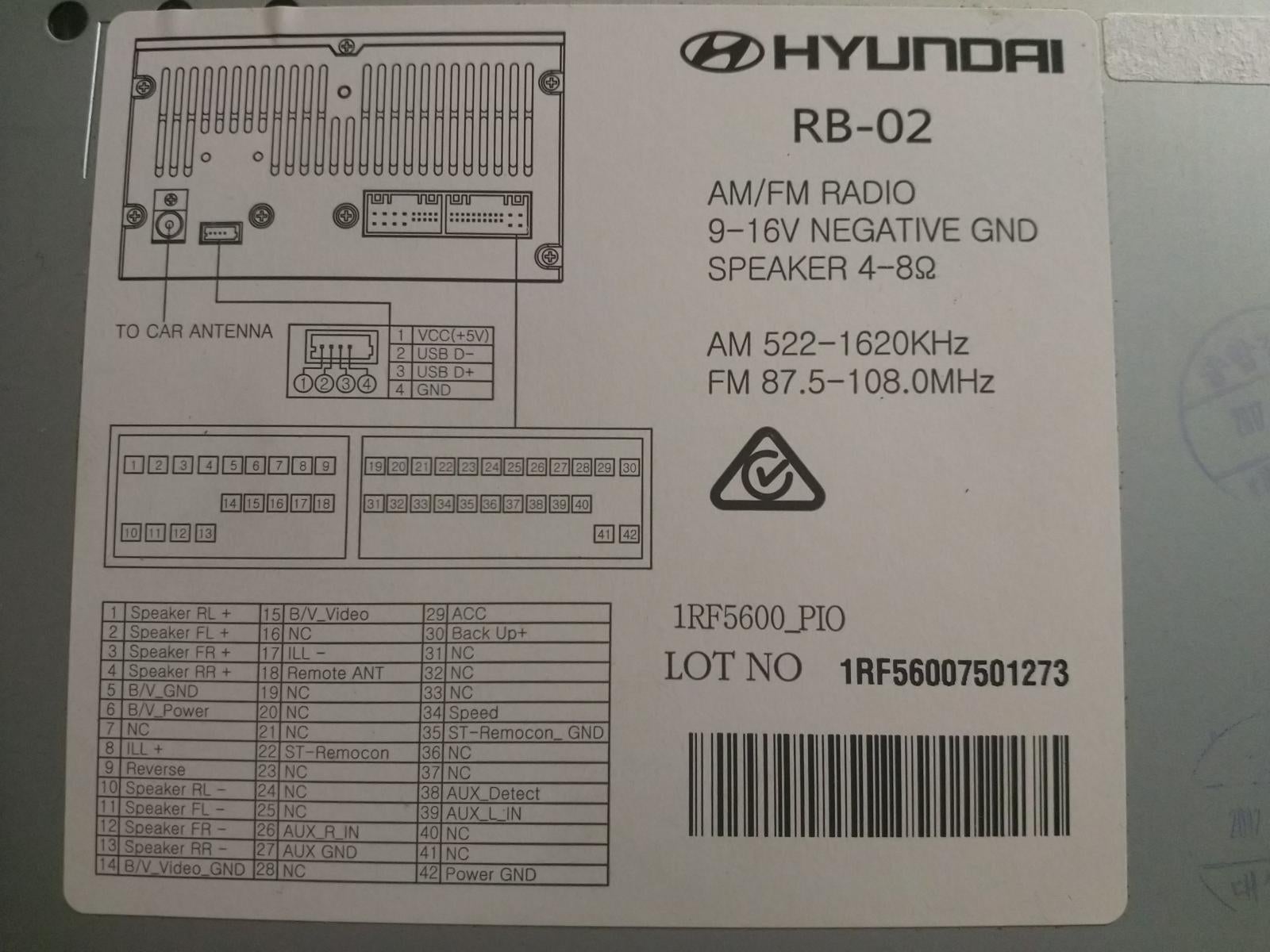 2017 Hyundai Accent Radio Wiring Diagram - Wiring Diagram